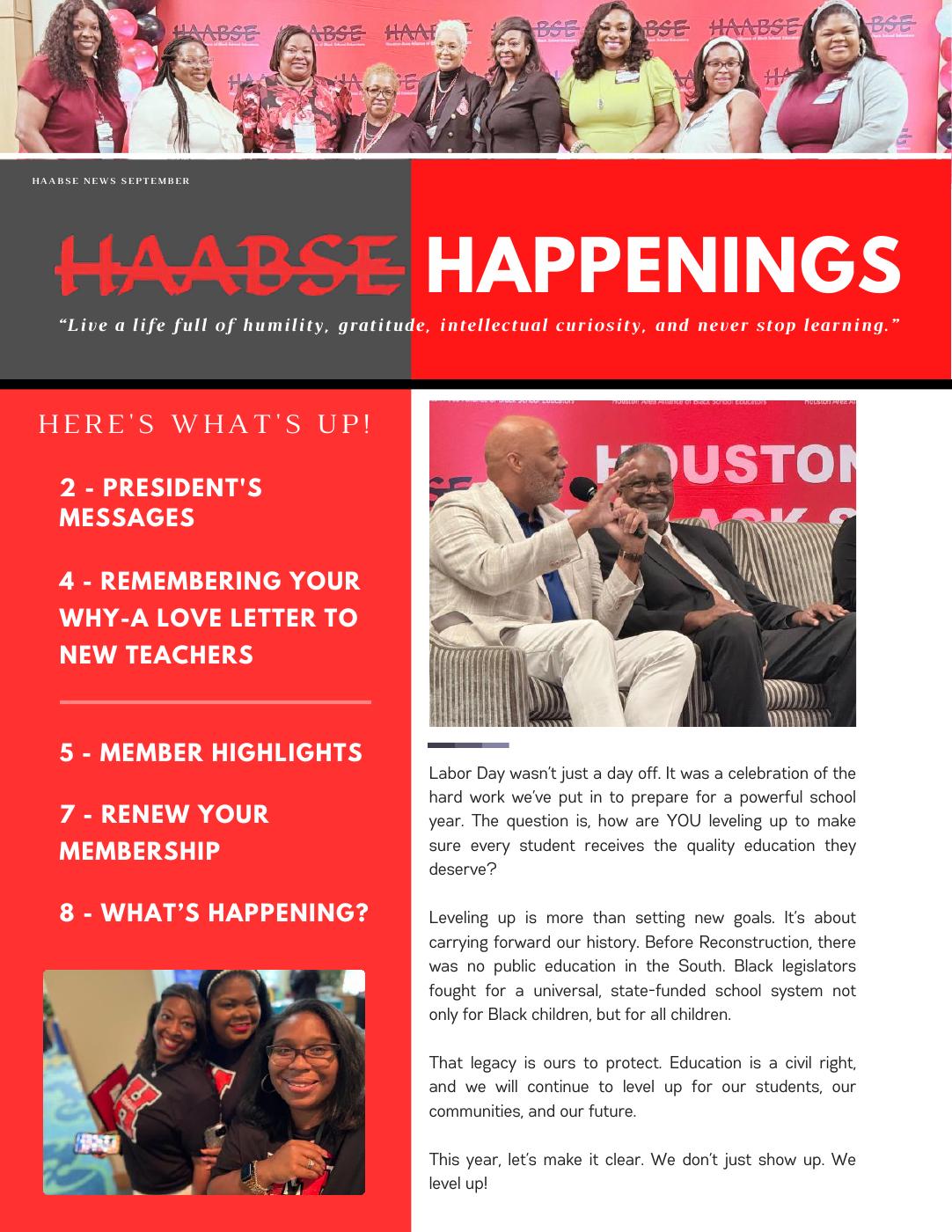September 2025 Newsletter