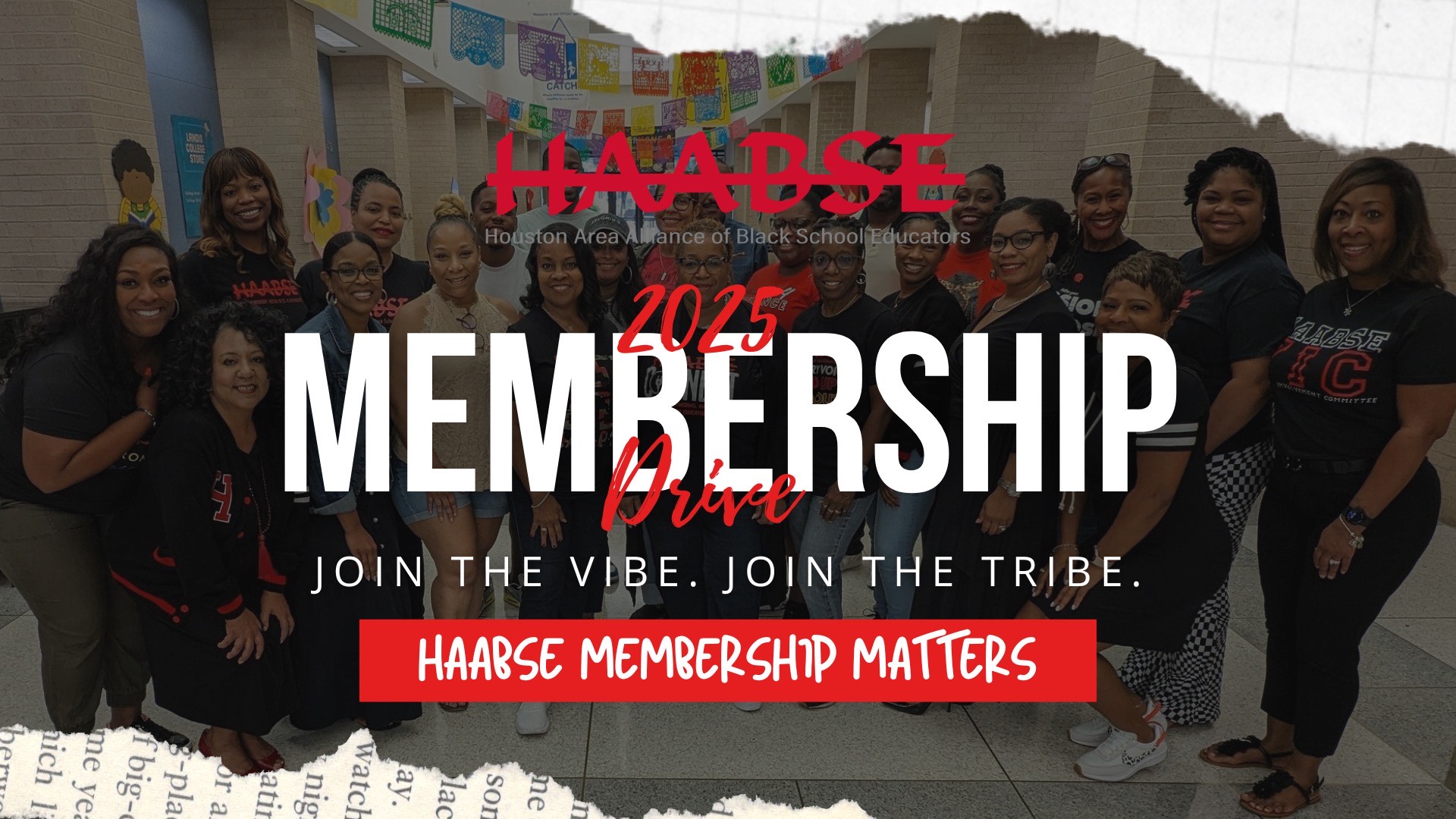 2025 HAABSE Membership Drive