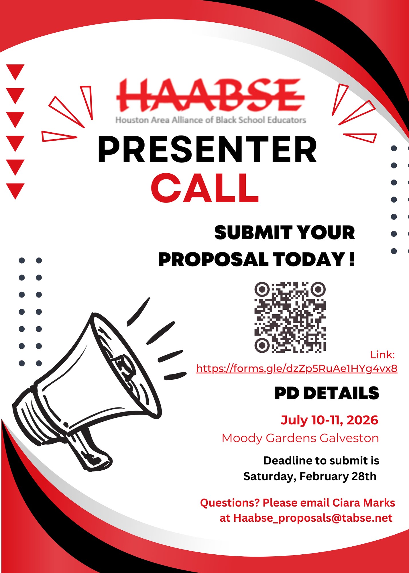 HAABSE Call for Presenters - Summer Conference